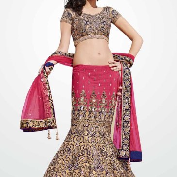 Fish Cut Lehenga Skirt  image