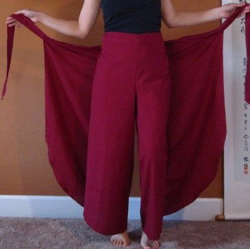 Wrap Style Pants  image